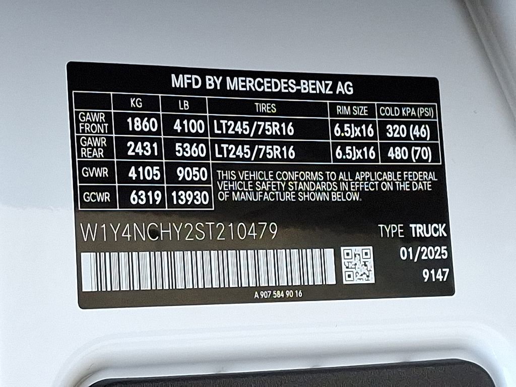 2025 Mercedes-Benz Sprinter Cargo Van Base - Photo 45