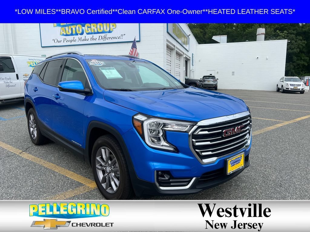 Certified Used 2024 Riptide Metallic GMC SLT image 1