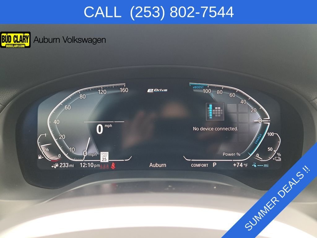 Used 2021 Gray BMW xDrive30e image 10