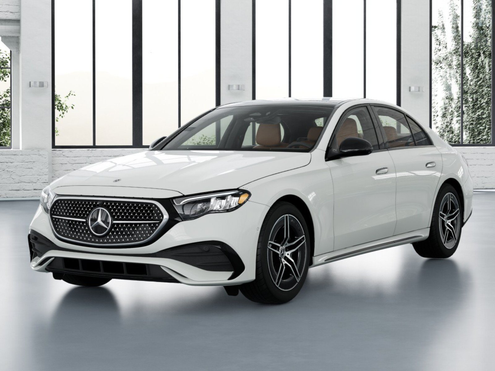 New 2027 Polar White Mercedes-Benz E 350 image 1
