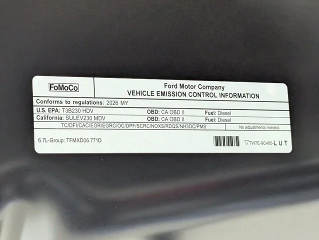 New 2026 Argon Blue Metallic Ford F-350® XL image 66
