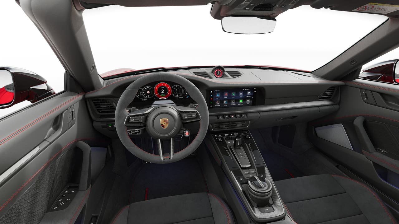 New 2026 Carmine Red Porsche Carrera 4 GTS Cabriolet image 11