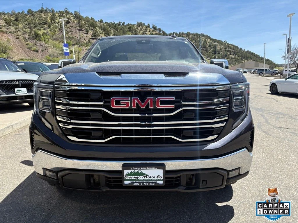 Used 2023 Titanium Rush Metallic GMC SLT image 12