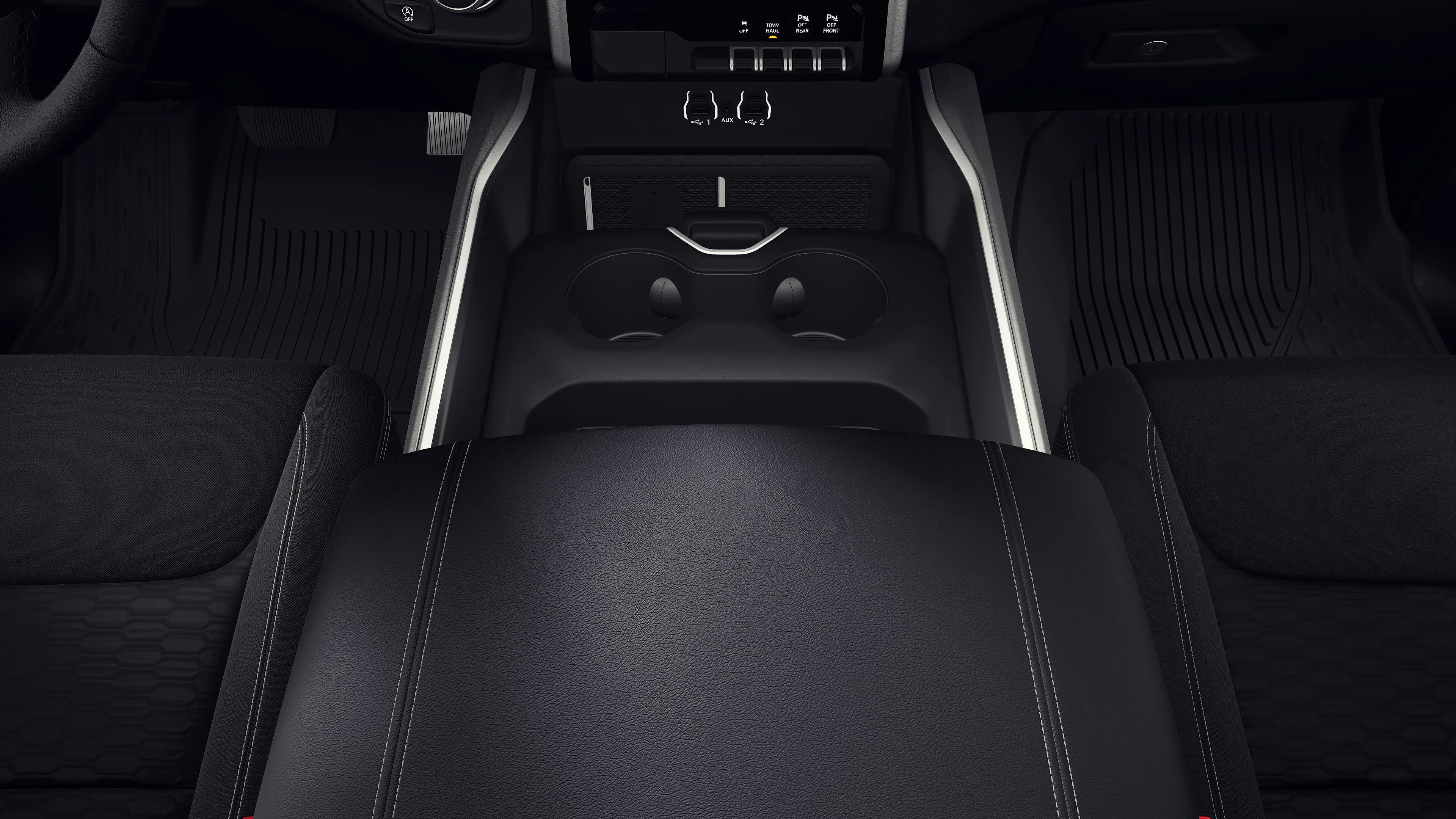 New 2027 Diamond Black Crystal Pearl-Coat Exterior Paint RAM BIG HORN image 4
