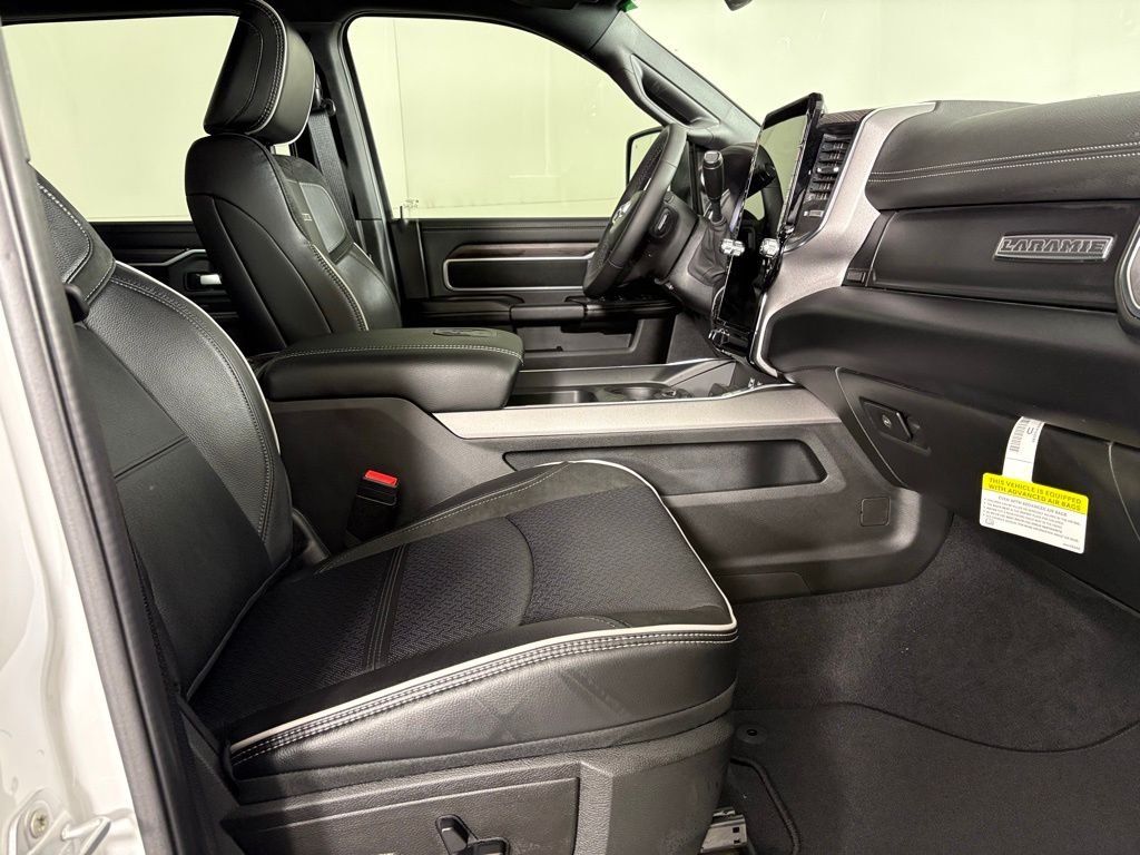 New 2026 Bright White Clear-Coat Exterior Paint RAM Laramie image 13