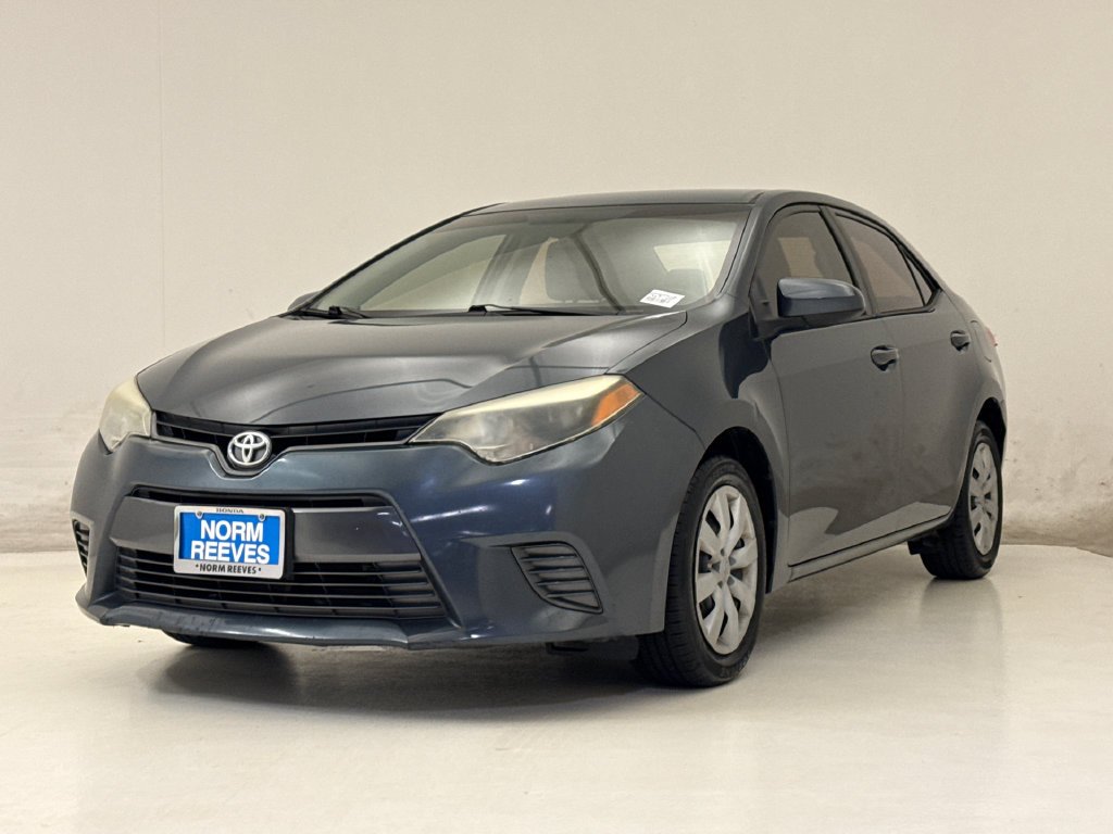 Used 2015 Toyota Corolla LE with VIN 2T1BURHE2FC297711 for sale in North Richland Hills, TX