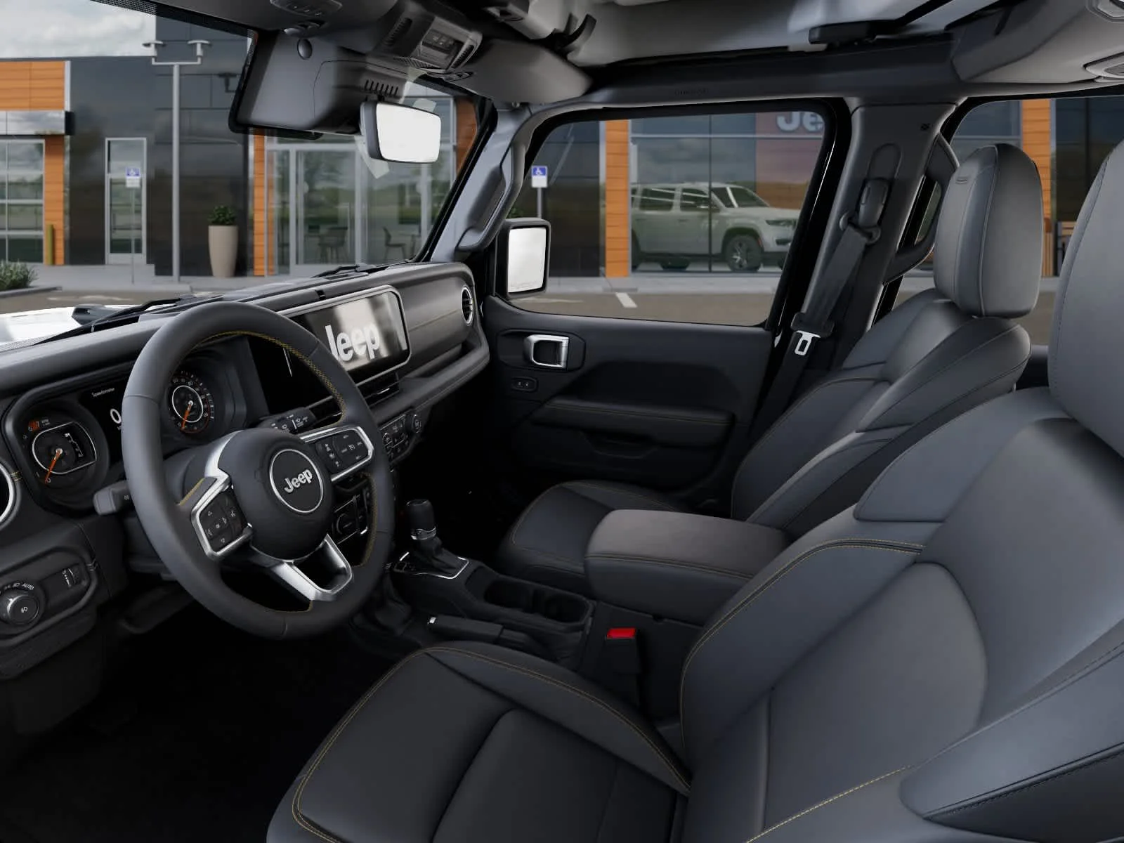 New 2026 Black Clearcoat Jeep Sahara image 22