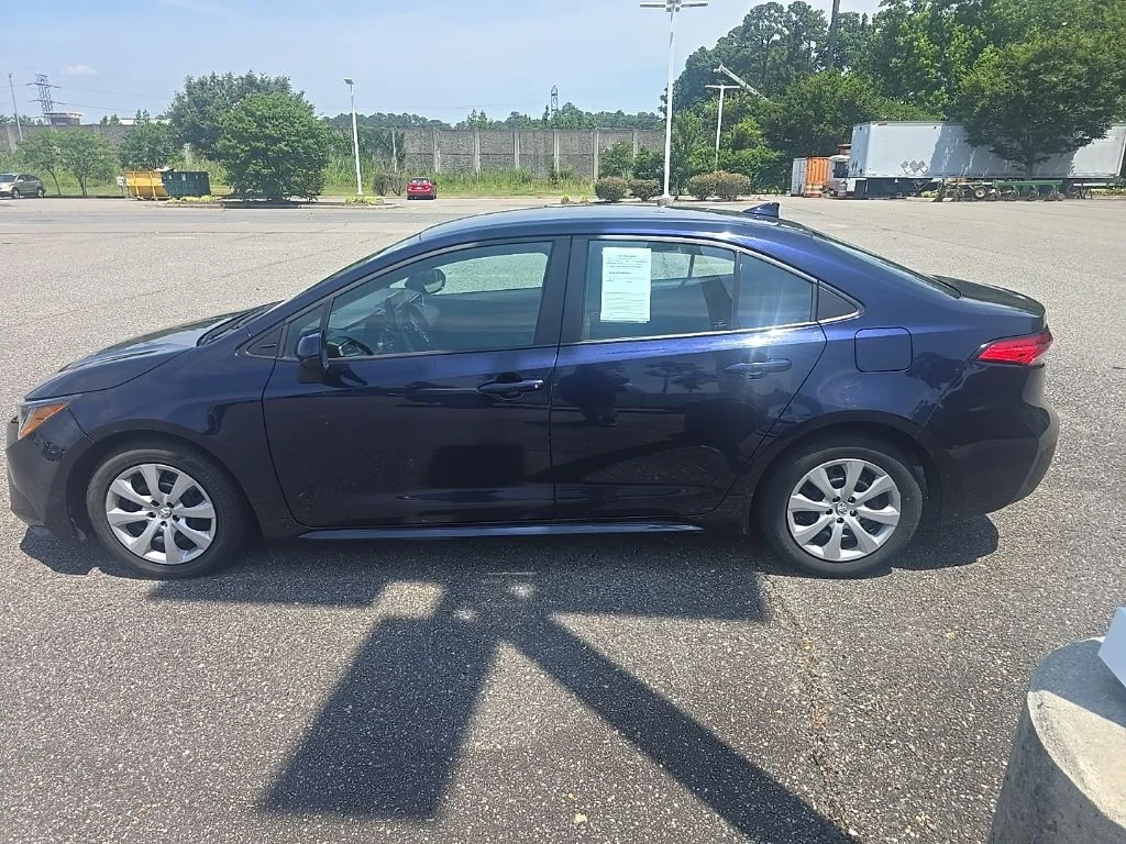 Certified Used 2023 Blue Toyota LE image 8