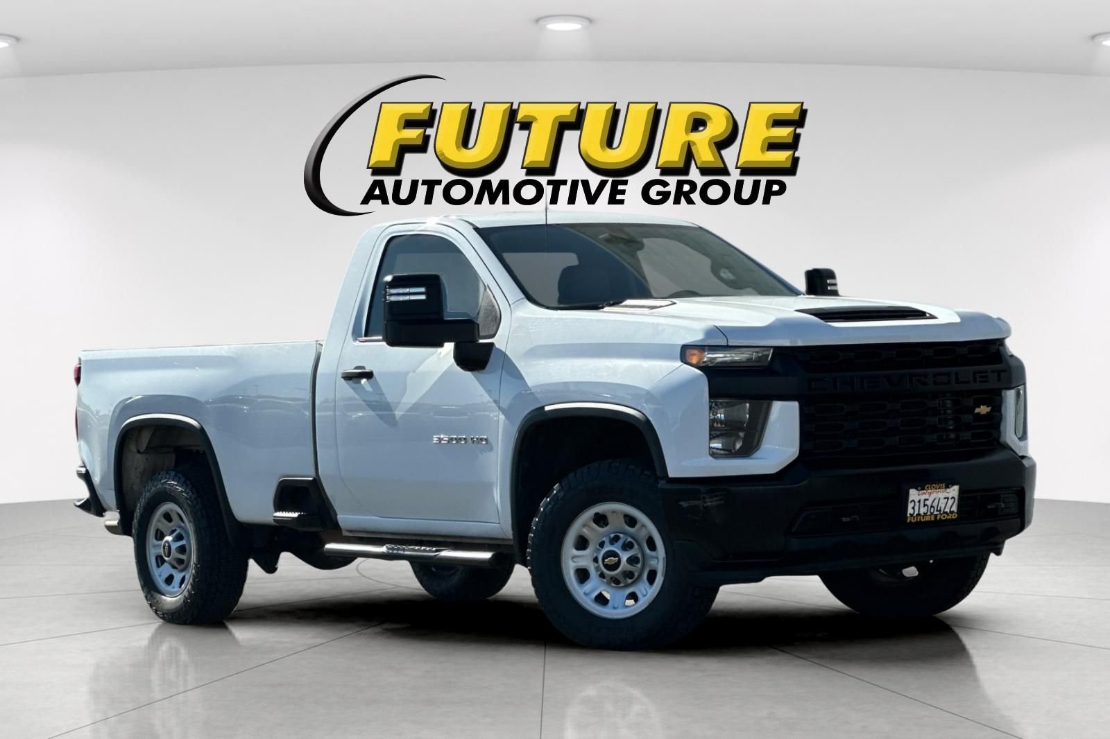 Used 2020 White Chevrolet Work Truck image 1
