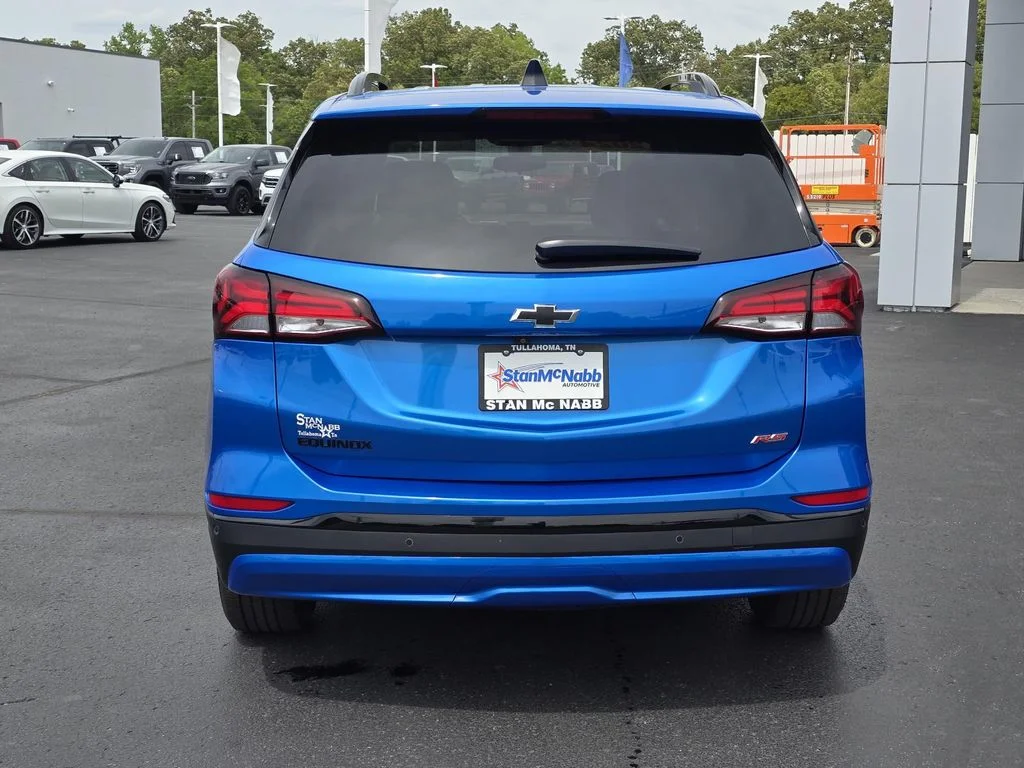 Used 2024 Riptide Blue Metallic Chevrolet RS image 6
