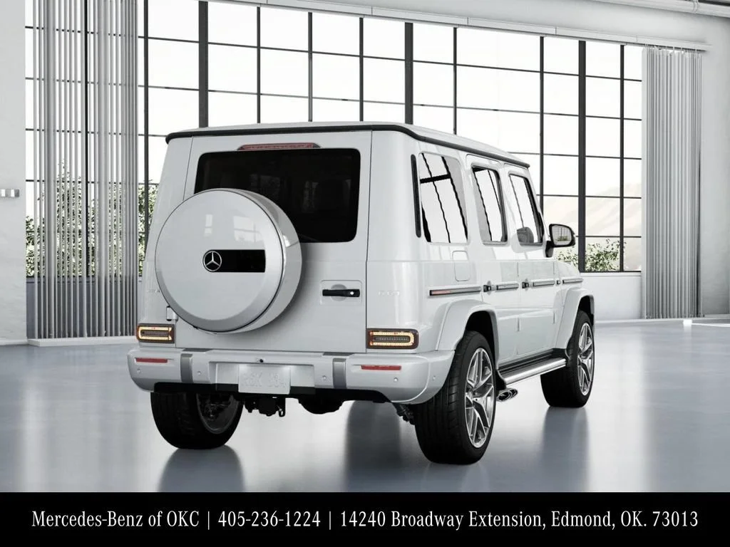 New 2027 MANUFAKTUR Moonlight White Metallic Mercedes-Benz AMG® G 63 SUV image 65