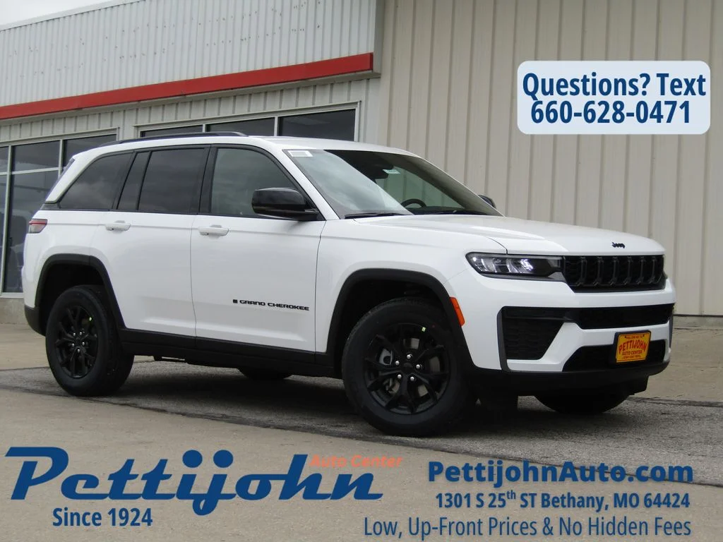 New 2026 Bright White Clearcoat Jeep Altitude image 1