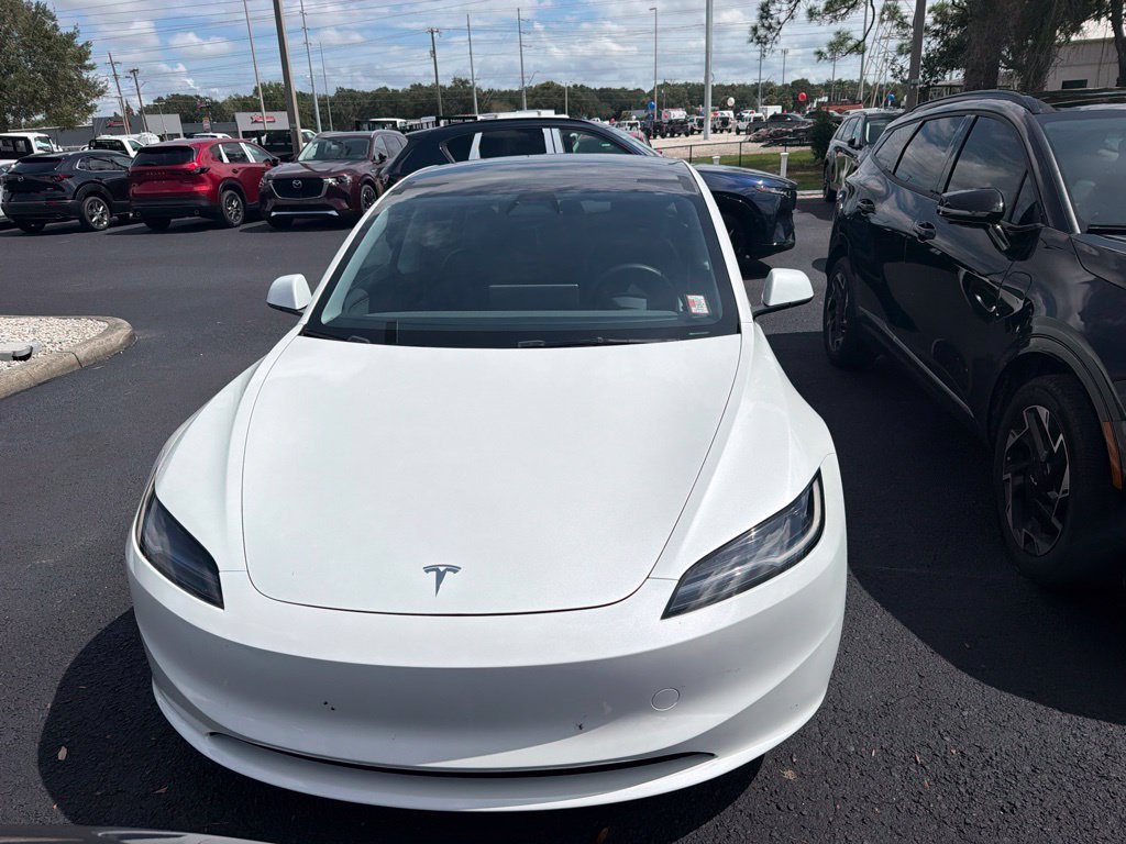 Used 2024 Tesla Model 3 Base with VIN 5YJ3E1EA2RF733560 for sale in Tampa, FL