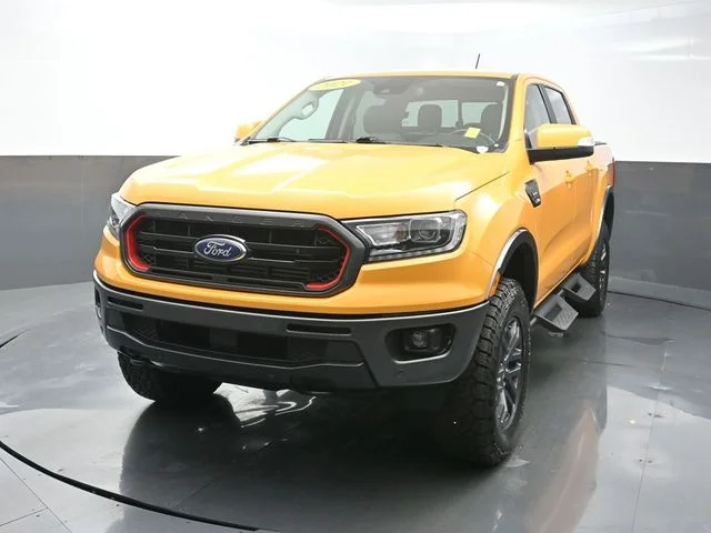 Used 2021 Orange Ford Lariat image 3