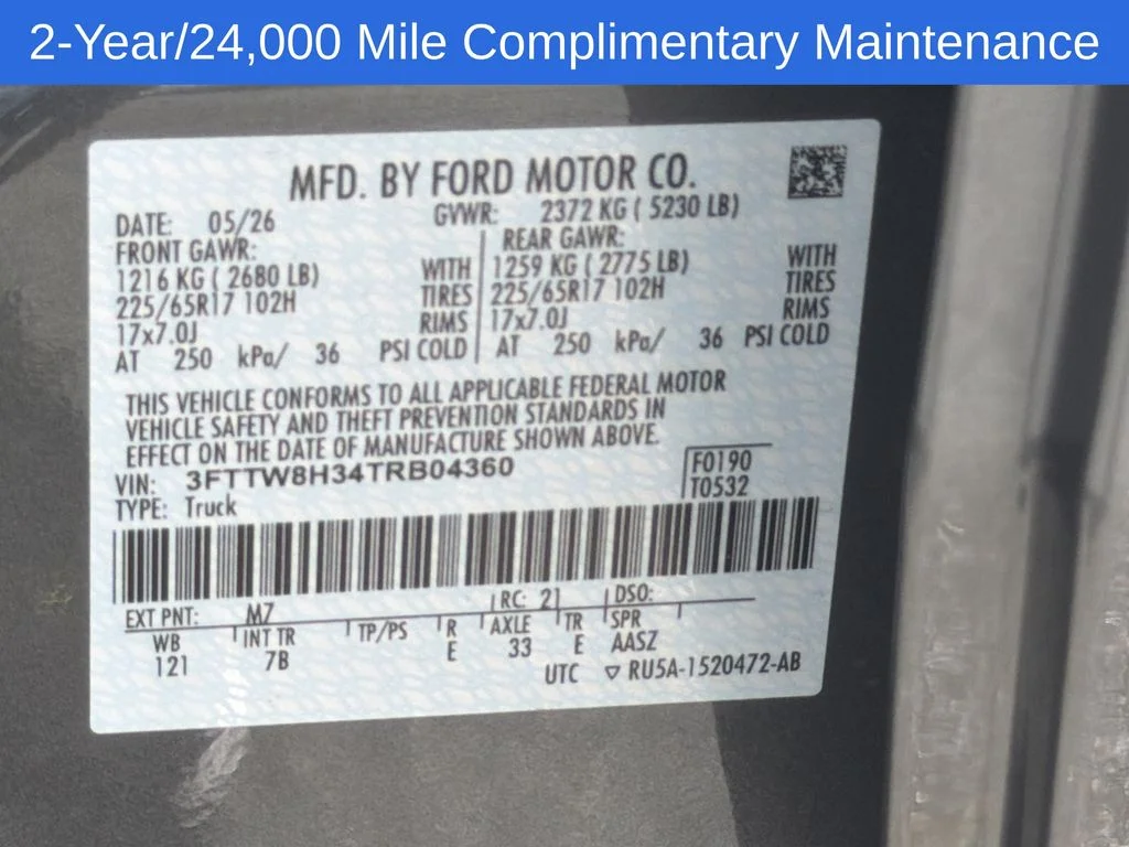 New 2026 Gray Ford XLT image 32