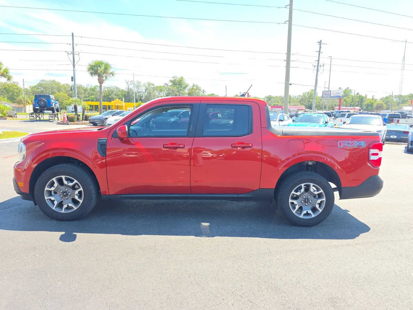Used 2023 Red Ford Lariat image 7