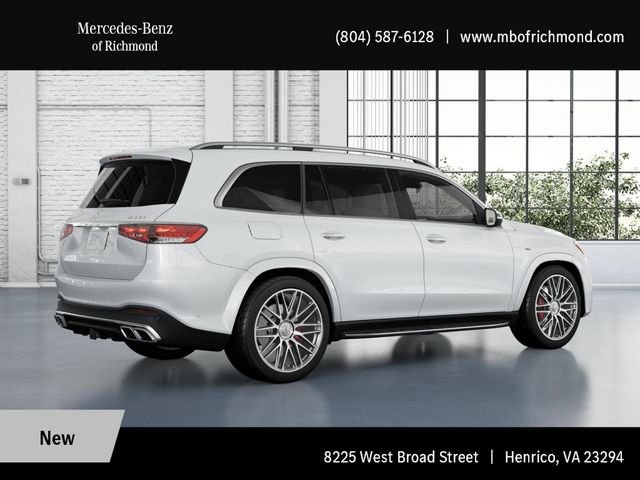 New 2026 MANUFAKTUR Moonlight White Metallic Mercedes-Benz AMG® GLS 63 4MATIC+ SUV image 20