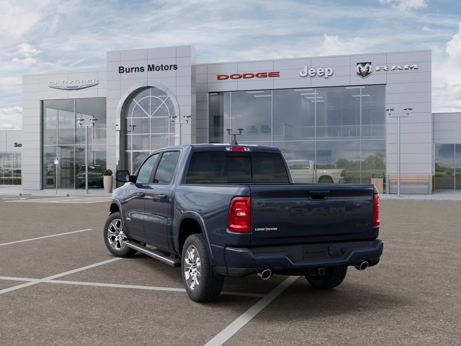 New 2026 Forged Blue Metallic RAM Lone Star Sport image 29