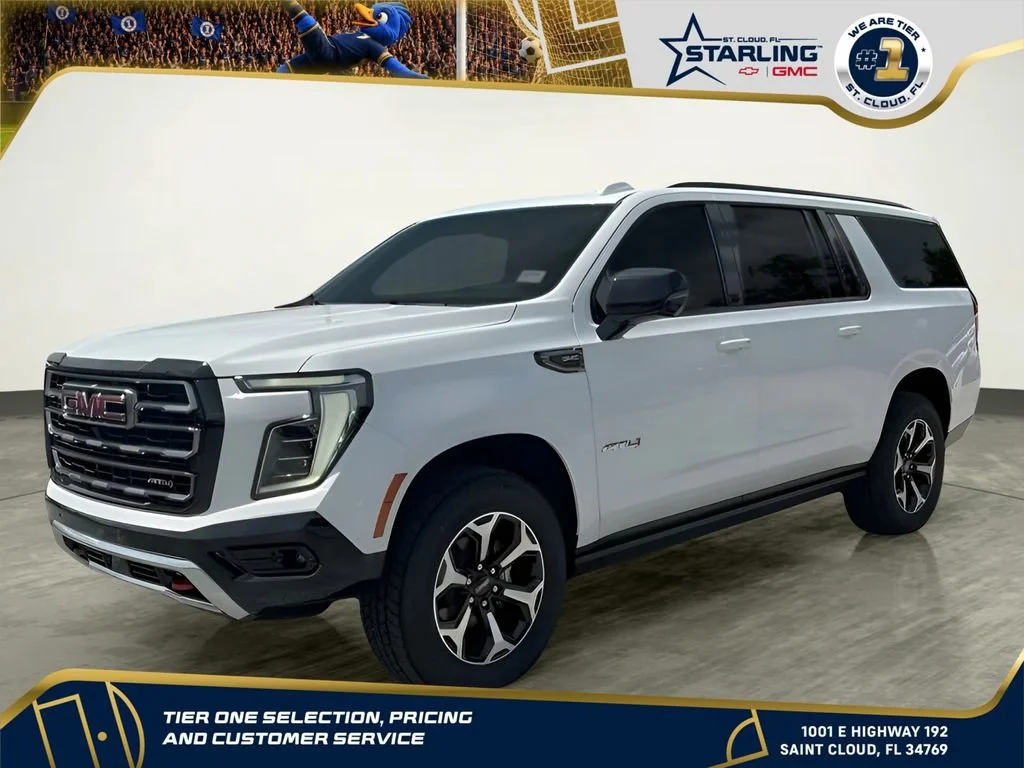 New 2026 Summit White GMC AT4 image 1