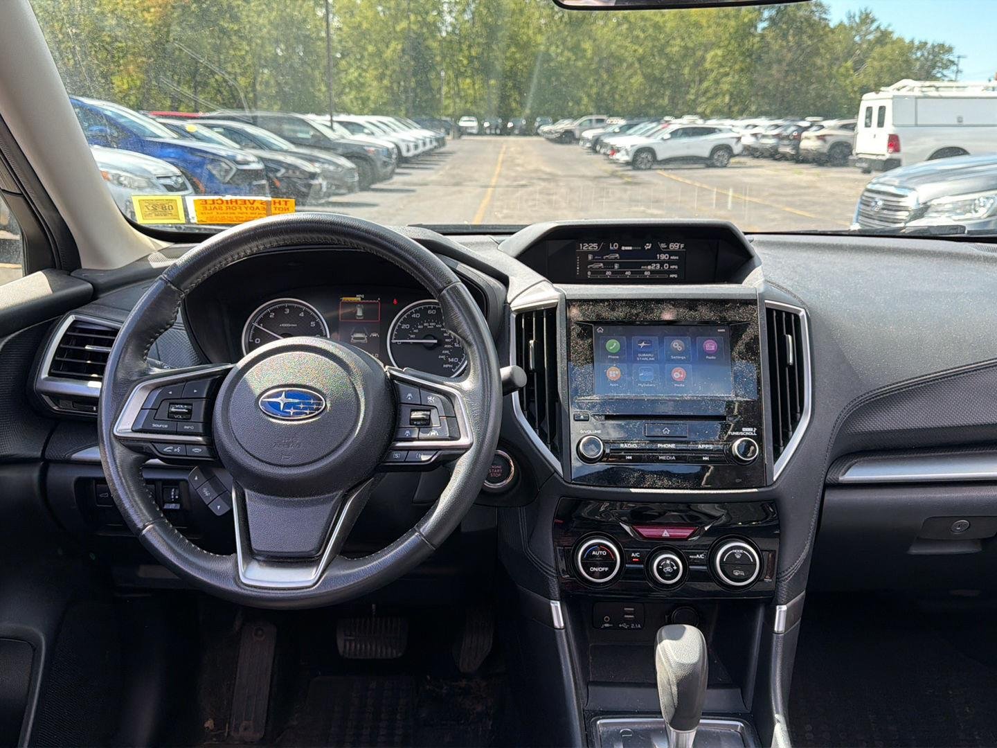 Used 2019 Crystal Black Silica Subaru Premium image 2