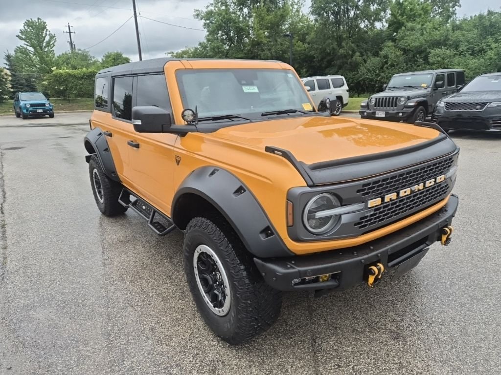 Used 2022 Orange Ford Badlands image 3
