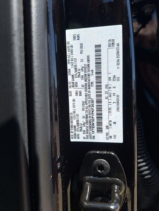 Used 2023 Agate Black Metallic Ford XL image 38