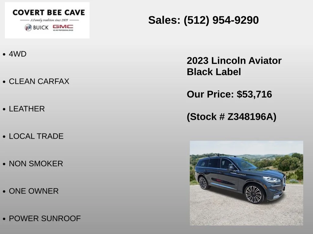 Used 2023 Blue Lincoln Black Label image 6