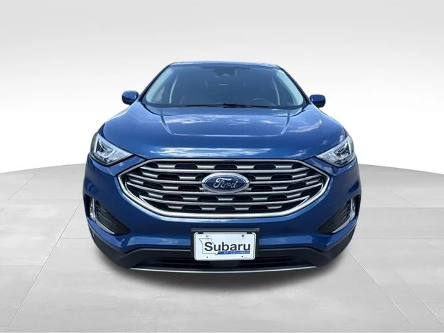 Used 2021 Blue Ford SEL image 2