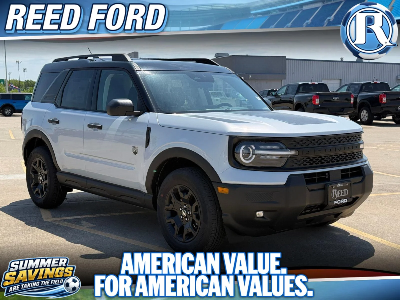 New 2026 Space White Metallic Ford Big Bend image 1