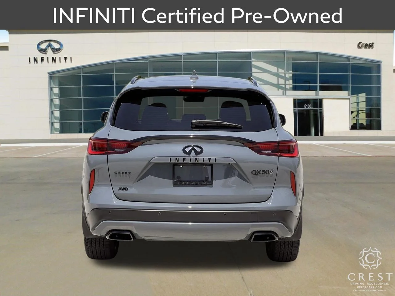 Certified Used 2025 Slate Gray INFINITI SPORT image 4