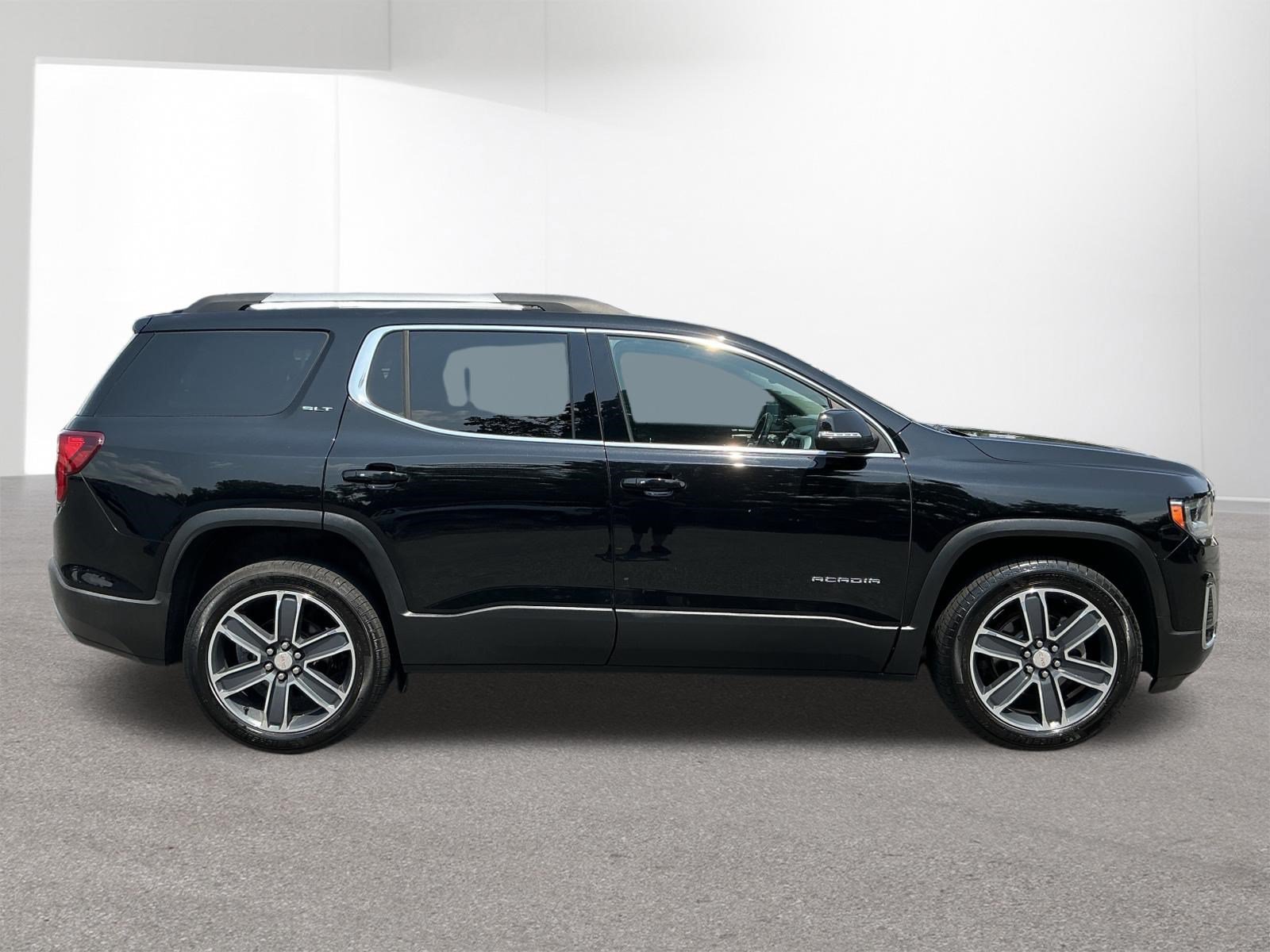 Used 2020 Ebony Twilight Metallic GMC SLT image 2