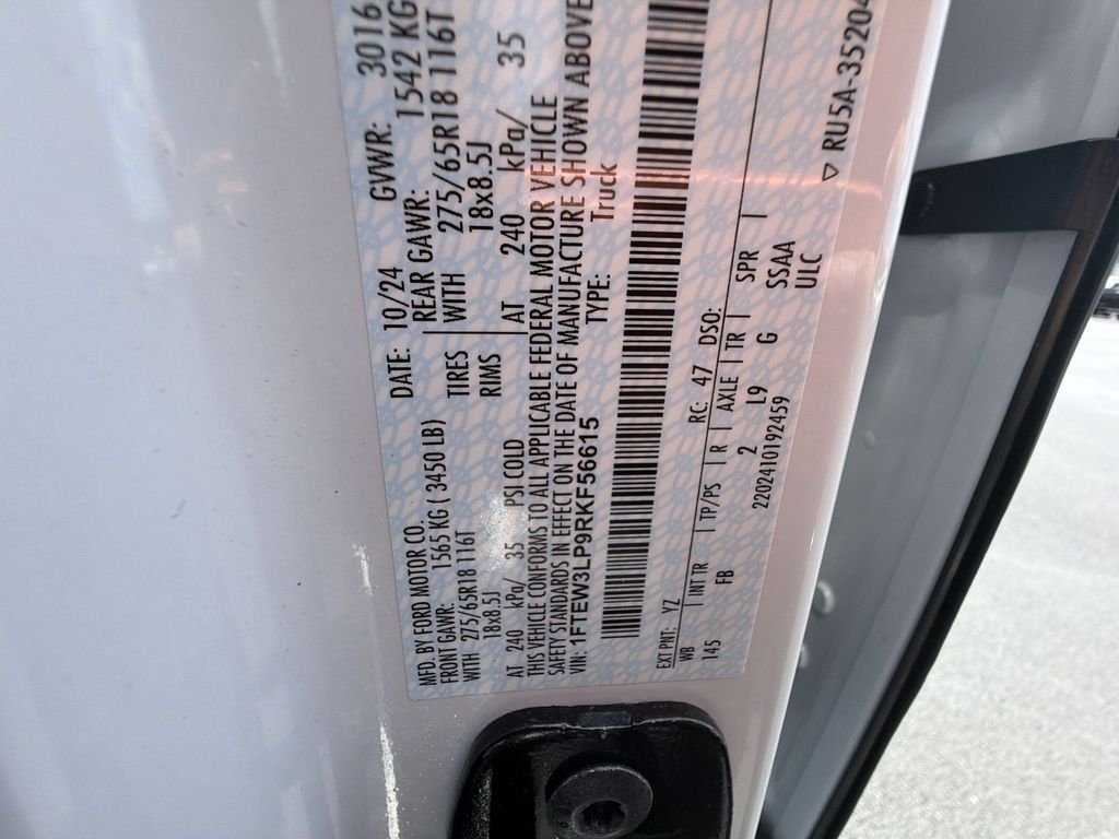 Used 2024 White Ford XLT image 19