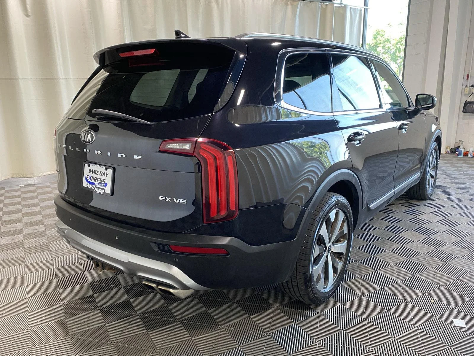 Used 2021 Black Copper Kia EX image 8