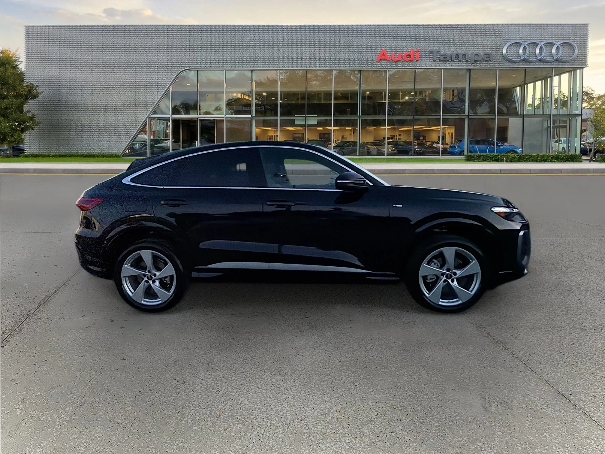 New 2026 Mythos Black Metallic Audi Premium Plus image 2