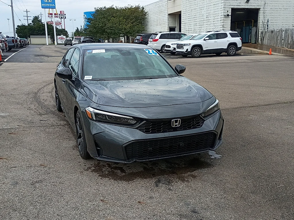 Certified Used 2026 METEORITE GRAY Honda Sport image 1