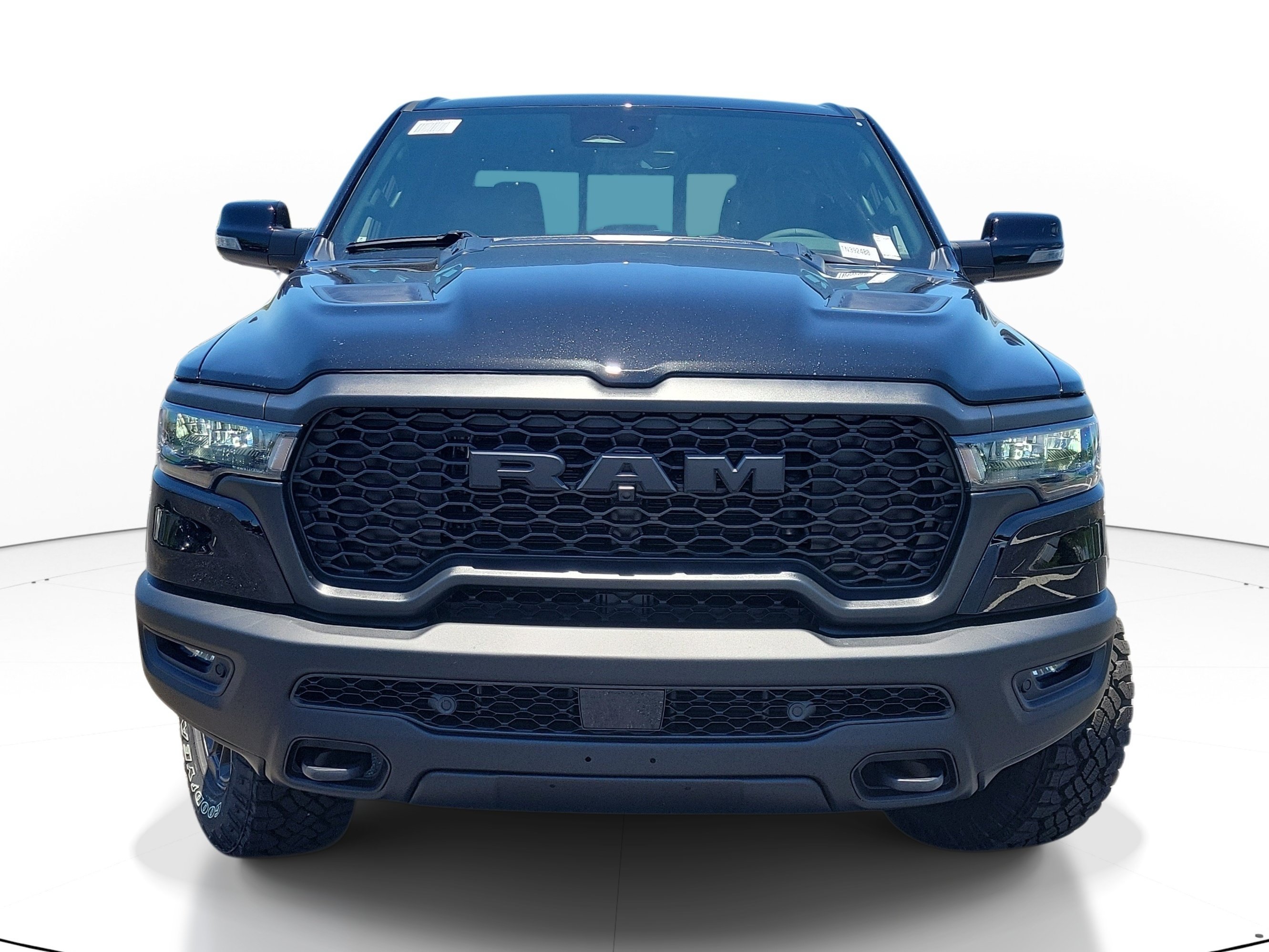 New 2026 Diamond Black Crystal Pearl-Coat Exterior Paint RAM Rebel image 2