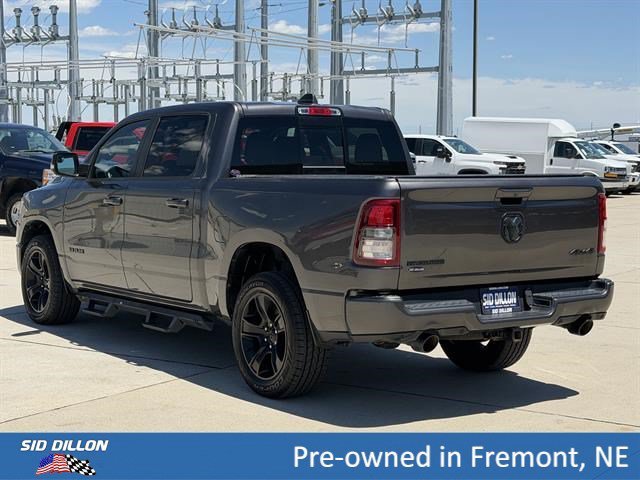 Used 2021 Granite Crystal Metallic Clearcoat Ram Big Horn image 7