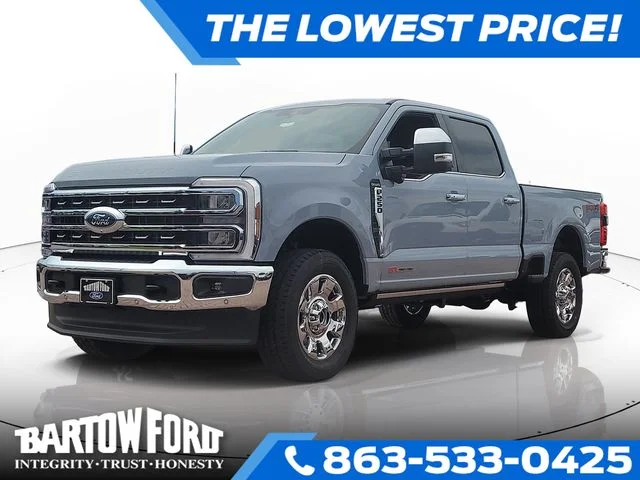 New 2026 Gray Metallic Ford King Ranch image 1