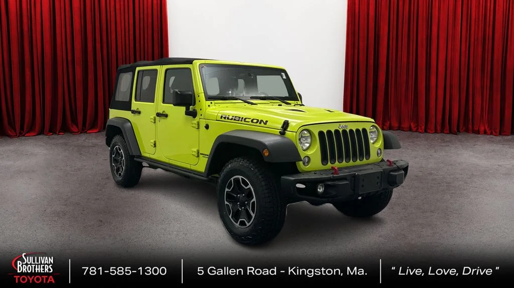 Used 2016 Green Jeep Unlimited Rubicon image 3