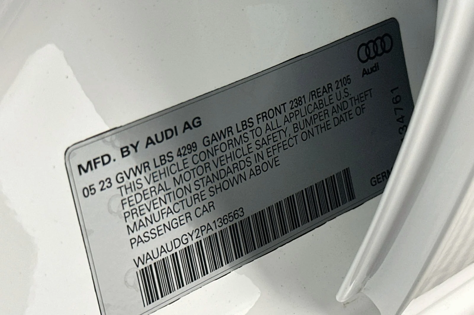 Used 2023 Ibis White Audi Premium image 23