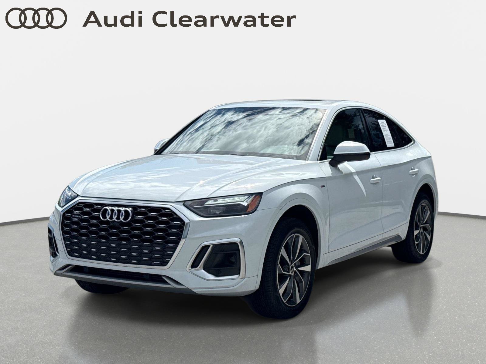 Glacier White 2023 Audi Q5 Sportback Sedan All-Wheel Drive