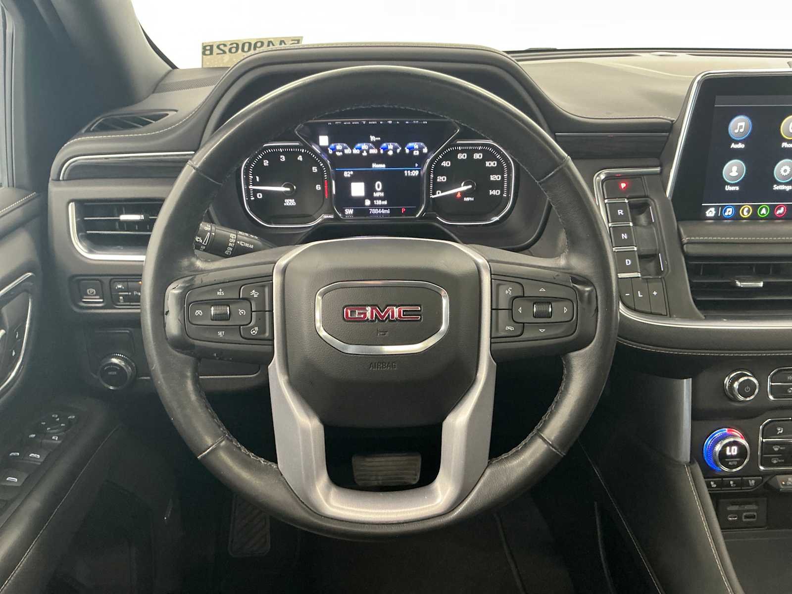 Used 2021 Midnight Blue Metallic GMC SLT image 19