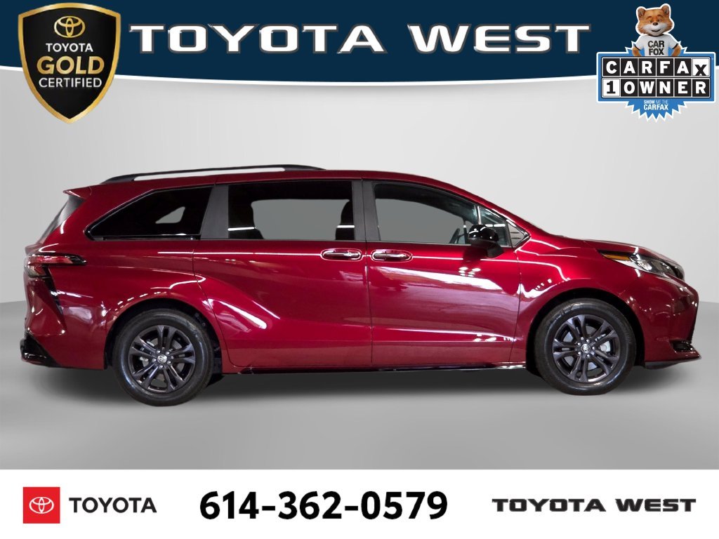 Certified Used 2025 Red Toyota XSE image 4