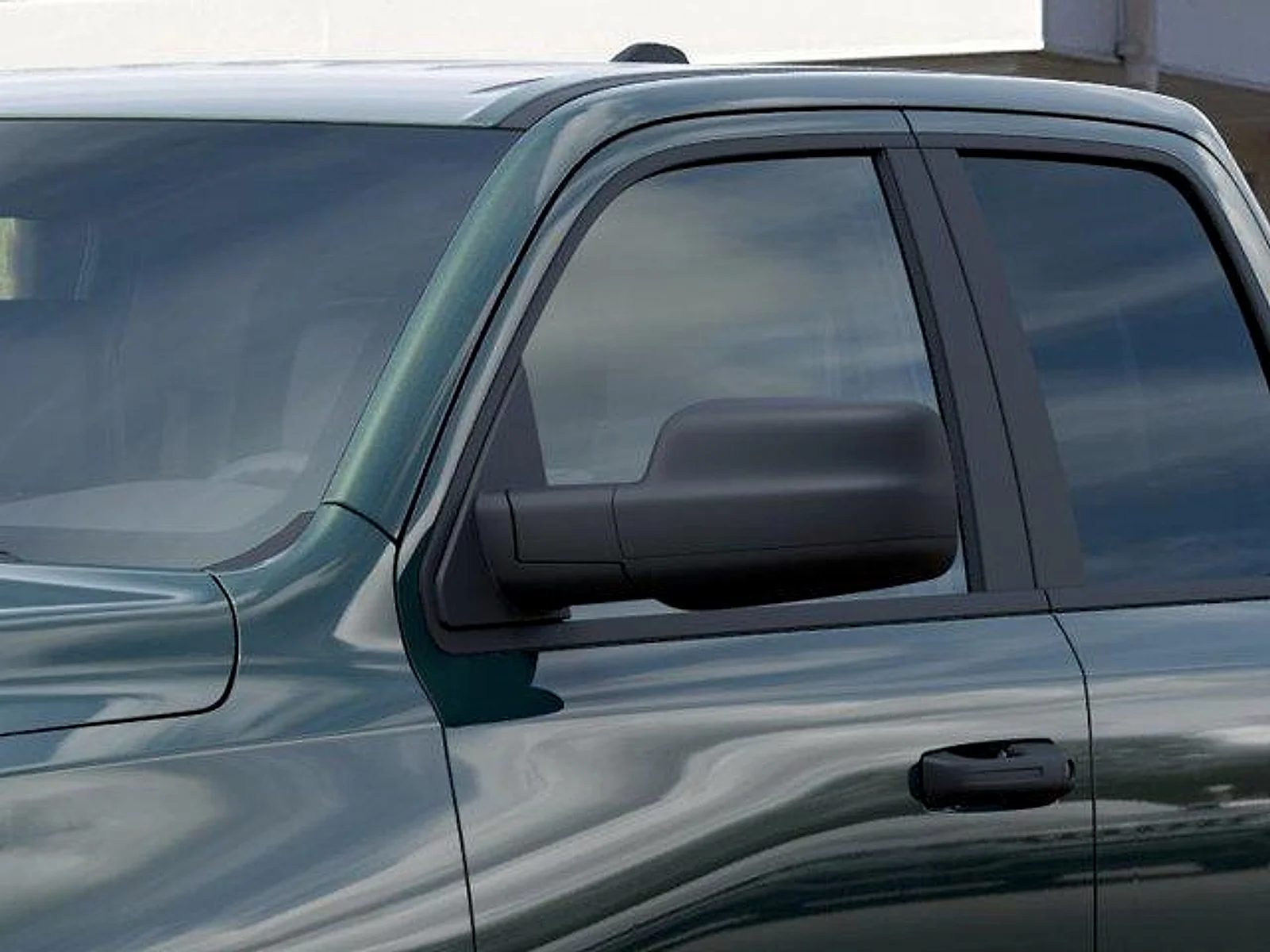 New 2026 Serrano Green Metallic RAM Express Quad Cab 4x4 6