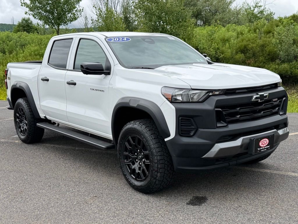 Certified Used 2024 Summit White Chevrolet Trail Boss image 1