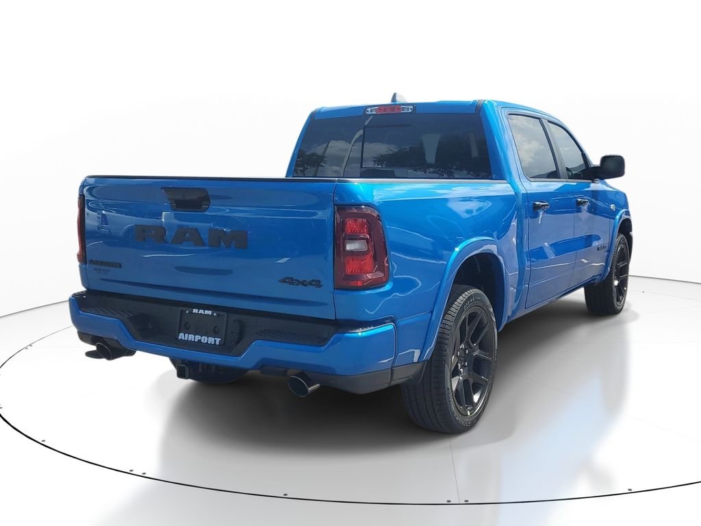 New 2026 Hydro Blue Pearl-Coat Exterior Paint RAM Laramie image 3