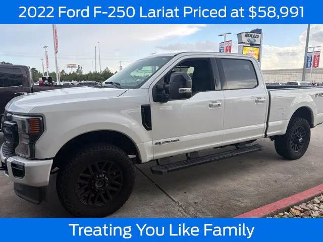 Used 2022 Star White Ford Lariat image 1