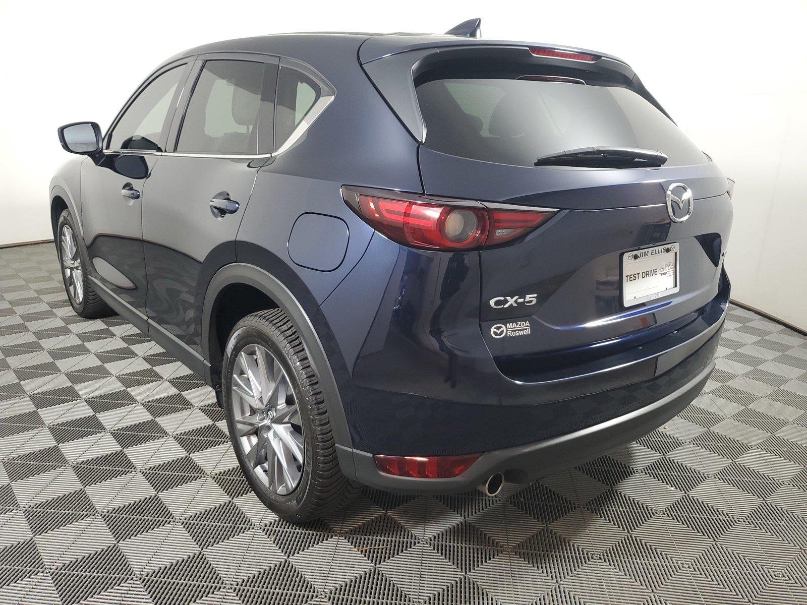 Used 2020 Deep Crystal Blue Mica Mazda Grand Touring image 6