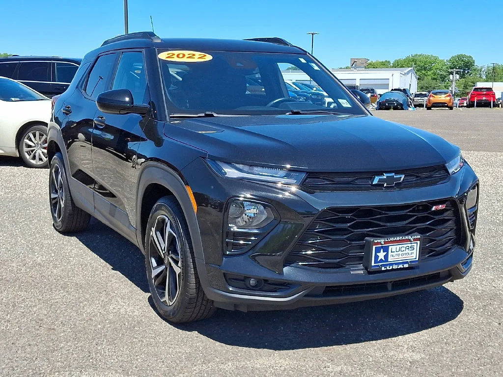 Used 2022 Mosaic Black Metallic Chevrolet RS image 2
