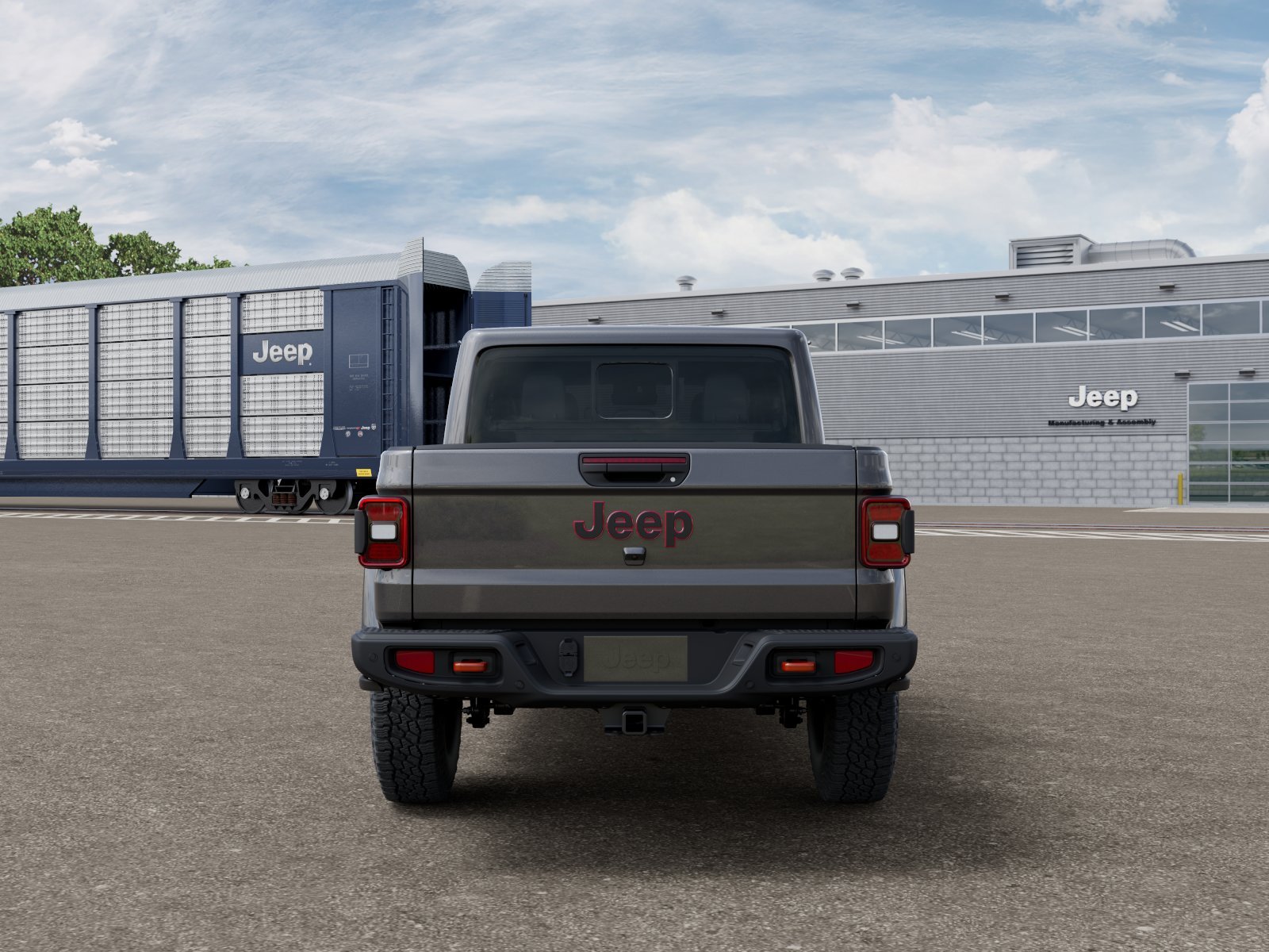 New 2026 Granite Crystal Metallic Clear-Coat Exterior Paint Jeep  image 7